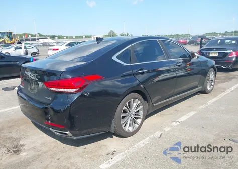 2015 Hyundai Genesis 3.8 from USA, damaged, VIN KMHGN4JE8FU074670